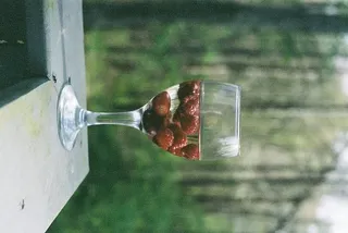 饮料，覆盆子，葡萄，薄膜，35毫米，富士，葡萄酒，玻璃