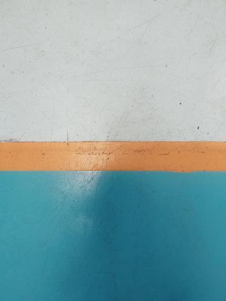 蓝色，墙壁建筑特征，背景，室内，全框架，无人，白色，纹理