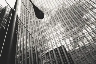 芝加哥黑白建筑