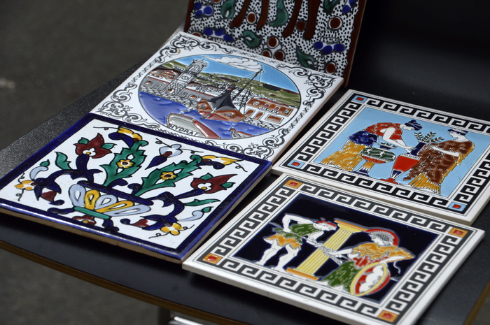 板坯、瓷砖、陶器、电子邮件、绘画、跳蚤市场、空阁楼、装饰