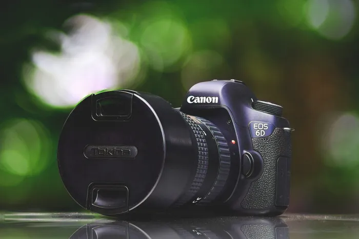 黑色佳能EOS 5D的浅聚焦摄影