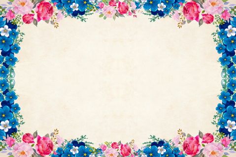 框架，花卉，花卉，背景，复古，玫瑰，花束，簇