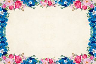 框架，花卉，花卉，背景，复古，玫瑰，花束，簇