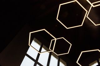 黑色背景, 室内, 架构, 没有人, 黑暗, 形状, 模式, 复制空间