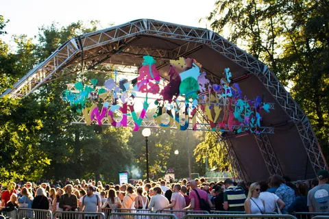 瑞典、哥德堡、斯洛特斯科根、节日、入口、哥德堡、斯维里奇、夏季