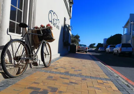 南非，开普敦，bloubergstrand，交通，交通方式，陆地车辆，自行车，城市