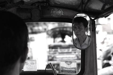 泰国, 曼谷, toc toc, chofer, bankok, Tailandia, 车辆, 摩托车