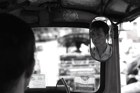 泰国, 曼谷, toc toc, chofer, bankok, Tailandia, 车辆, 摩托车