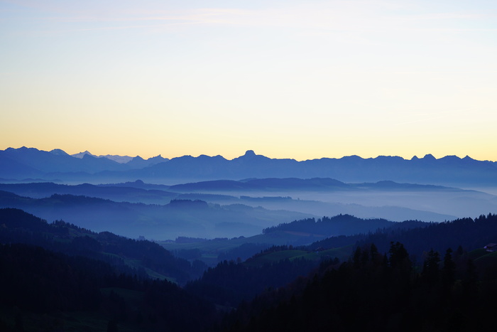 山脉壁纸, 牛角, nebellandschaft, 伯尔尼阿尔卑斯山, 埃门塔尔, 山, 高山, 伯尔尼高地