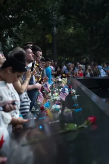 美国，纽约，一个世界贸易中心，911，纽约，周年纪念，世贸中心，人群