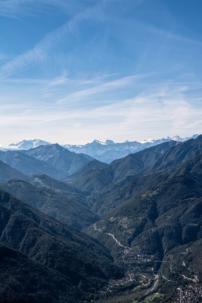 户外、自然、山脉、山脉、山峰、斜坡、施韦兹、洛迦诺