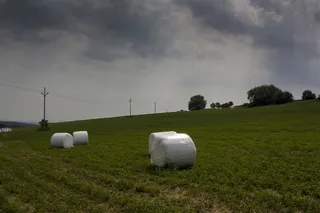 捷克，most，树木，玉米，田地，风暴，收获，电力