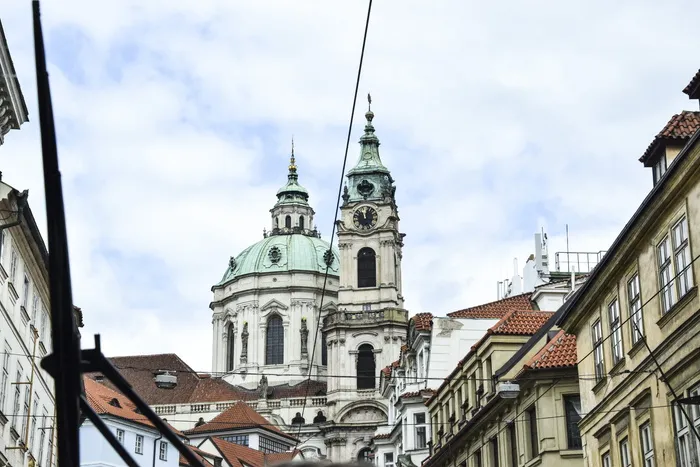 捷克，圣尼古拉斯教堂，古老，复古，布拉格，夏季，布拉格大教堂