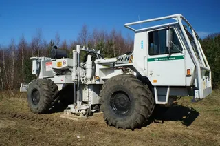 地震调查、可控震源、搜索、地球物理、地质学、陆地车辆、现场、运输方式