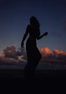 舞女剪影 舞女剪影
