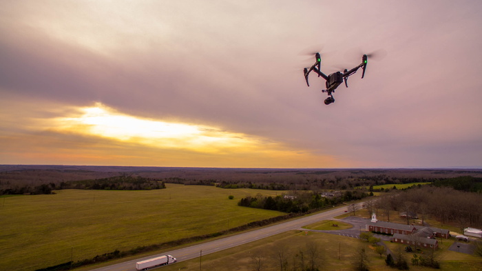 dji, 启发, 无人驾驶飞机, 飞行, 天空, 空气, 空中, 直升机
