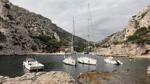 海湾，海洋，帆船，航海船，运输，水，运输方式，山区