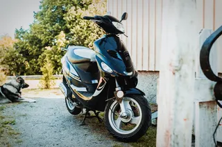 摩托车、自然、豪斯、瑞典、kungälv、小屋、户外、美丽