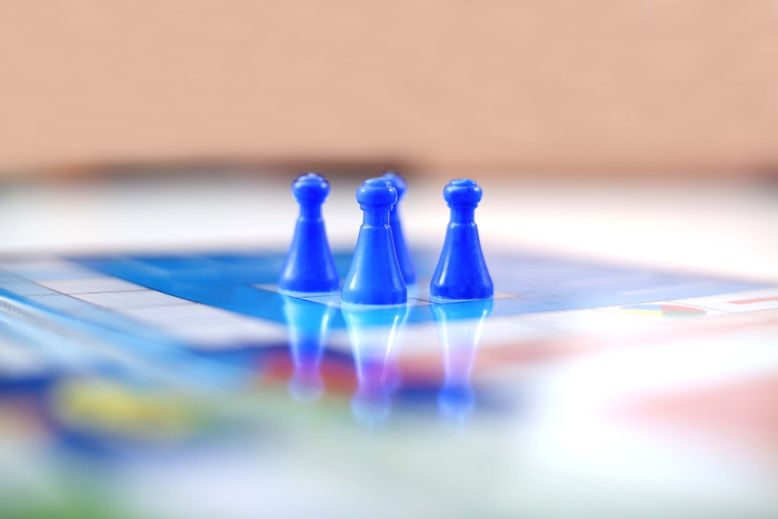 竞争，概念，不同，赌博，嬉戏，机会，图片，ludo