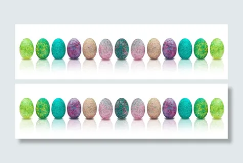 各色复活节彩蛋，彩旗，复活节彩蛋，彩蛋，彩蛋，彩蛋，复活节装饰品