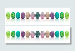 各色复活节彩蛋，彩旗，复活节彩蛋，彩蛋，彩蛋，彩蛋，复活节装饰品