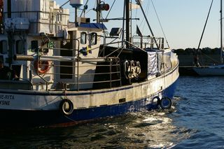 渔船、渔民、港口、拖网渔船、船舶、水、运输、运输方式