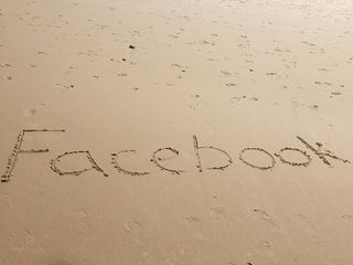 脸书，书面，沙子，博客，博客，博客，互联网，报告