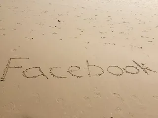 脸书，书面，沙子，博客，博客，博客，互联网，报告