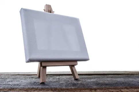 矩形、白色、画架、支架、绘画、艺术家、隔离、广告牌 矩形、白色、画架、支架、绘画、艺术家、隔离、广告牌