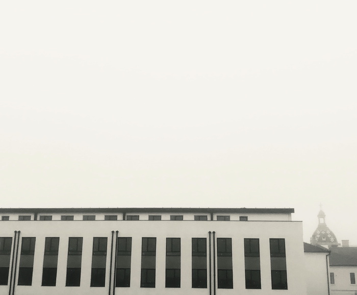 罗马尼亚，克卢伊纳波卡，老城，建筑，教堂，雾，雾，instagram