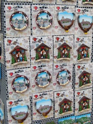 纪念品，媚俗，米布林塞尔，塑料，记忆，意大利，售货亭，便宜