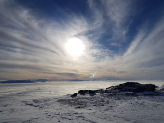 日落，黄昏，群山，雾，雾海，太阳，云朵，卡林西亚