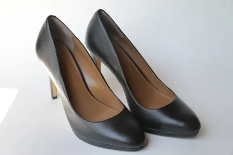 配对，黑色和棕色皮鞋，皮鞋，高跟鞋，鞋，时尚，专业，职业