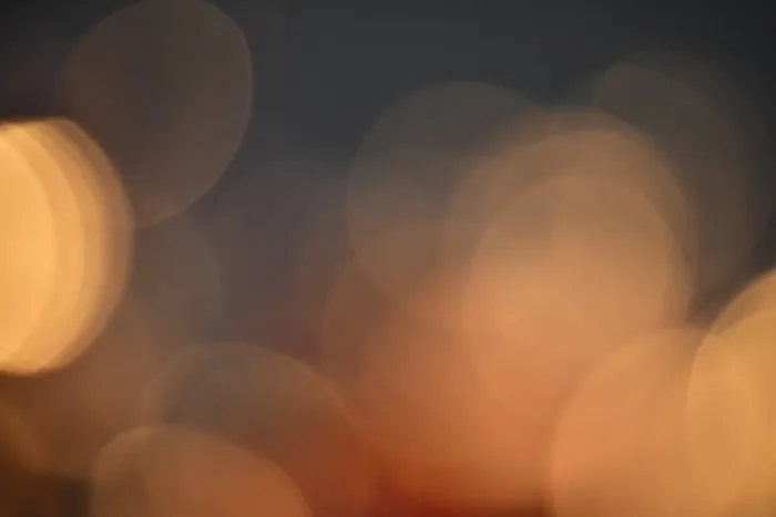 美国, 愉快山, 德州东北社区学院, 圆, 几何形状, 橙色, 夜, 散焦