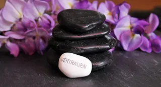 堆，黑，白，石头，平衡，冥想，卵石，禅宗