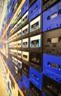 盒式磁带，音乐，音乐盒式磁带，模拟，盒式磁带，色调，声音，复古