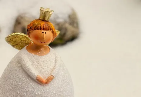 圣诞卡，天使，雪，圣诞节时间，圣诞祝福，闪光，圣诞节，降临节