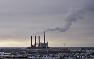 力，主机，电，热，烟，力主机，烟囱，视图