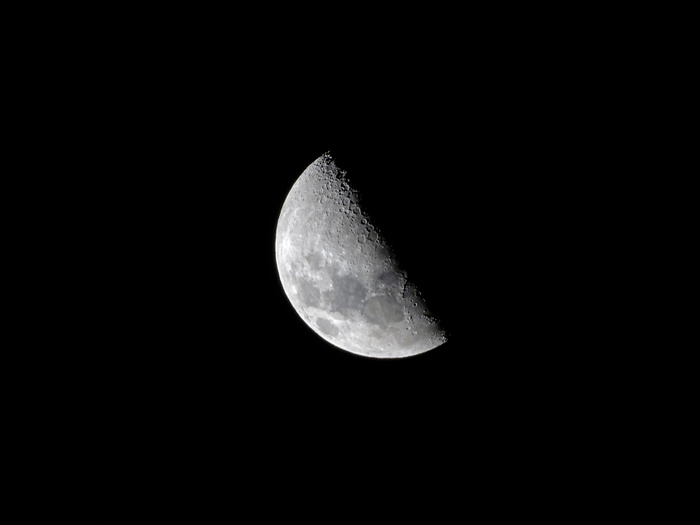 月亮，夜晚，太空，天文学，宇宙，外层空间，户外，自然