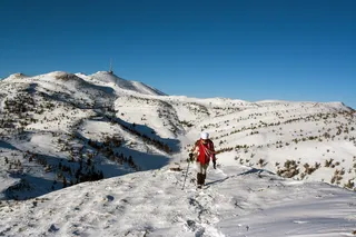 雪，自然，山，冬天，风景，寒冷，风景，白色