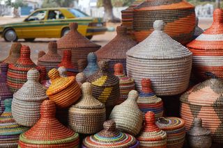 车辆，汽车，汽车，运输，冈比亚，serrekunda，工艺品市场，机器