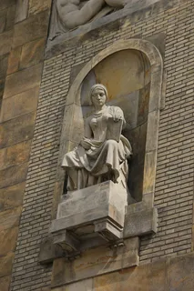 雕像、普拉哈、布拉格、历史、捷克、户外、城市景观、艺术和工艺