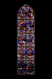 蓝色、白色、红色、彩色、玻璃、教堂窗、玻璃窗