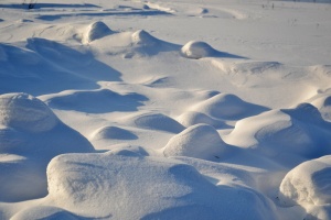 雪、雪堆、冬天、霜冻、寒冷、表面、图案、道路