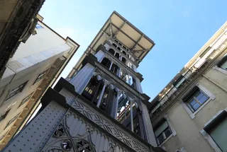 葡萄牙, 里斯本, 行人, 电梯, elevador de santa justa, 1902, 电梯, 建筑