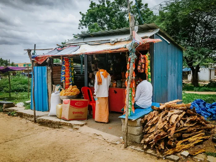 印度、mailapur、无名路、临时、食品、杂货、文化、商店