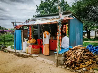 印度、mailapur、无名路、临时、食品、杂货、文化、商店