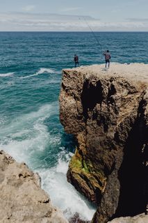 葡萄牙阿莫雷拉海滩阿尔加维西海岸的悬崖