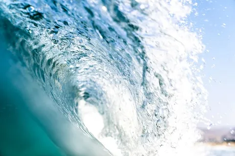 海浪，海洋，水，海洋，自然，户外，海浪，海啸