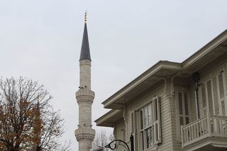 建筑，尖塔，尖顶，建筑，塔，圆顶，清真寺，交通